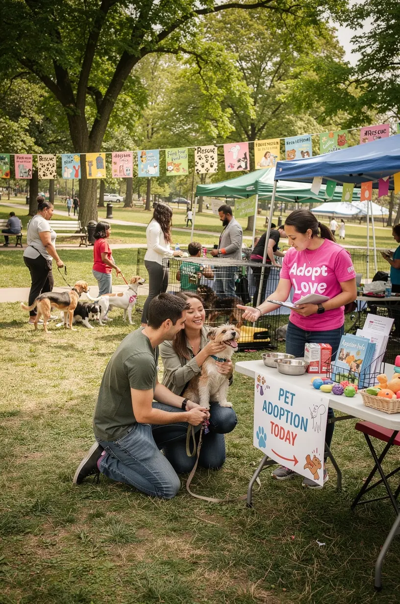 Community members enjoying local events together