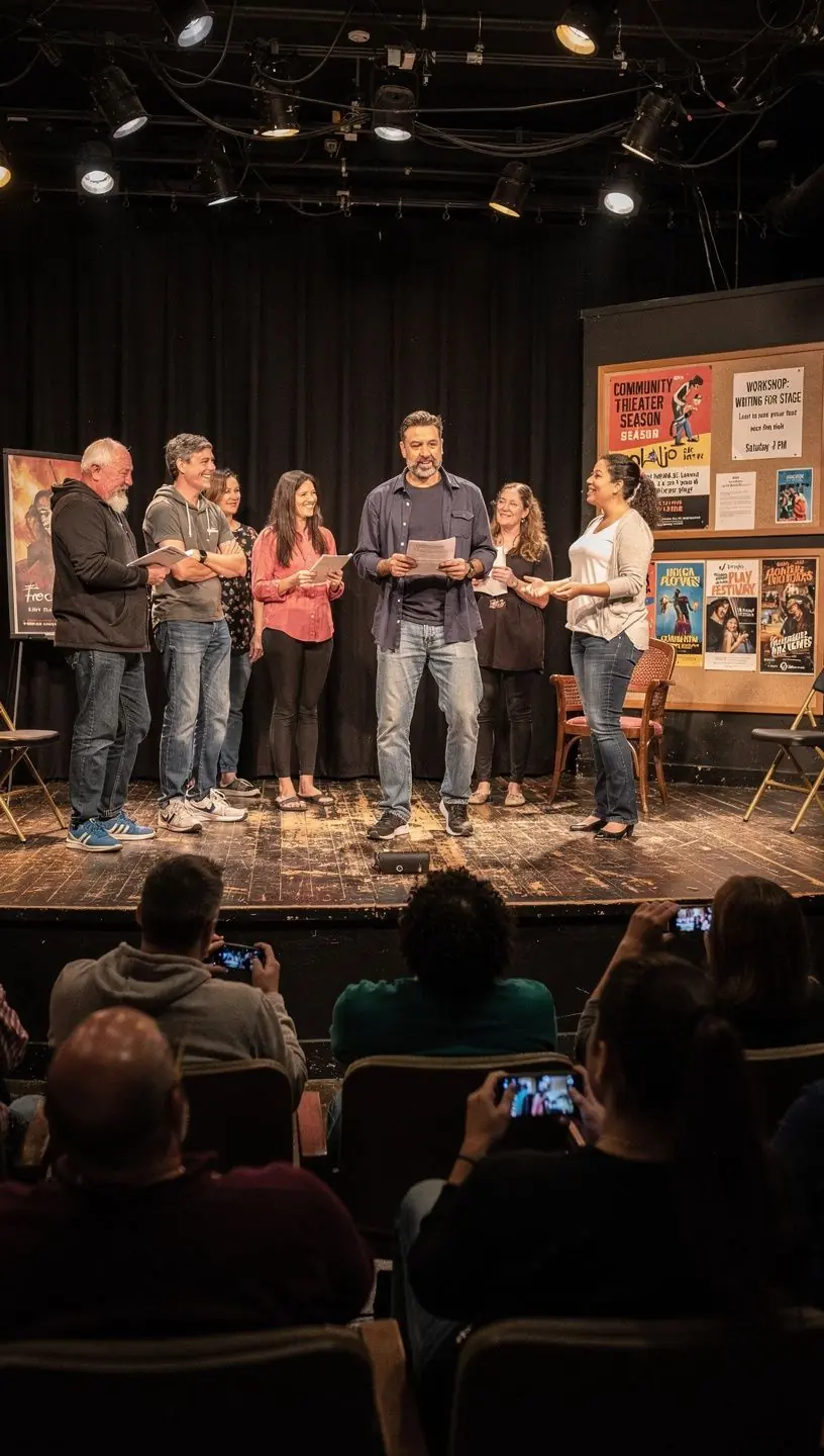 Local theater production highlighting community engagement and entertainment